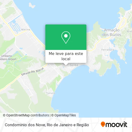 Condominio dos Nove mapa