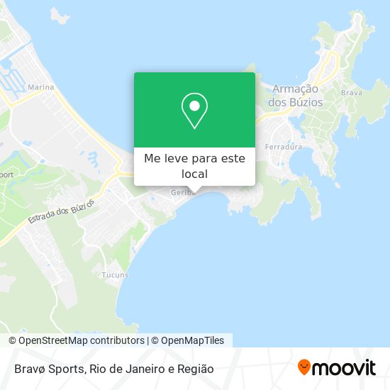 Bravø Sports mapa