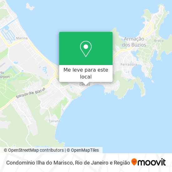 Condomínio Ilha do Marisco mapa