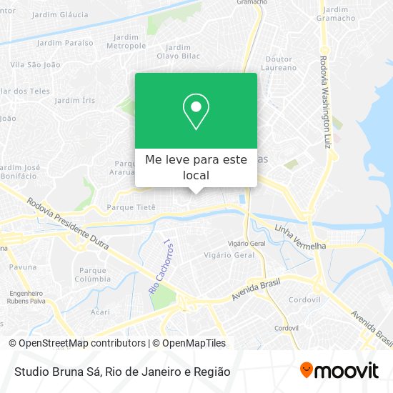 Studio Bruna Sá mapa