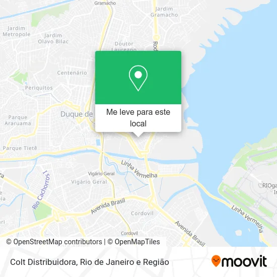 Colt Distribuidora mapa
