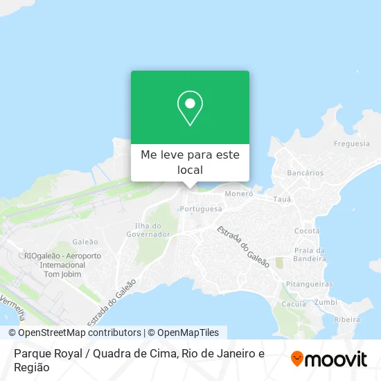 Parque Royal / Quadra de Cima mapa