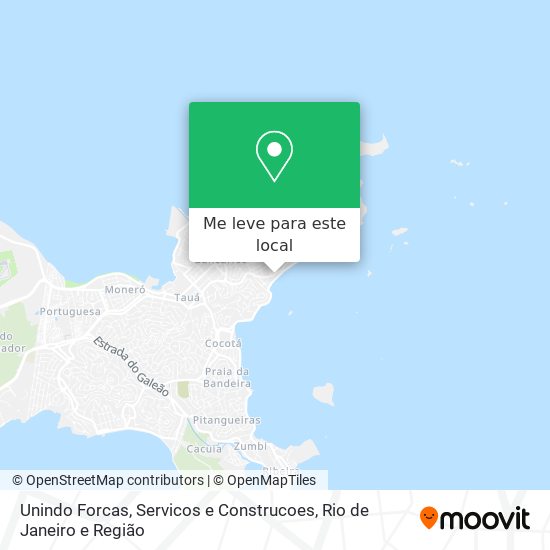 Unindo Forcas, Servicos e Construcoes mapa