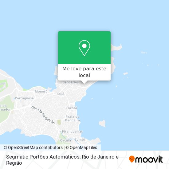 Segmatic Portões Automáticos mapa