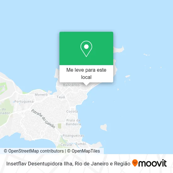 Insetflav Desentupidora Ilha mapa