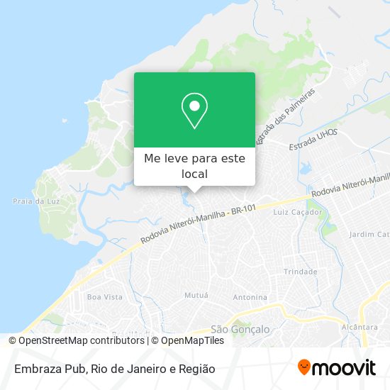 Embraza Pub mapa