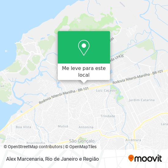 Alex Marcenaria mapa