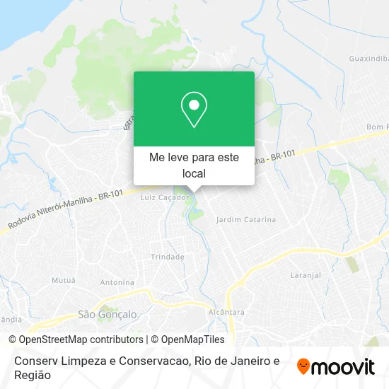 Conserv Limpeza e Conservacao mapa