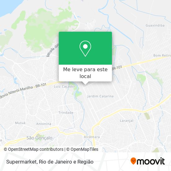 Supermarket mapa