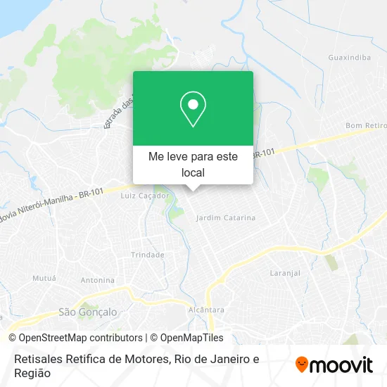 Retisales Retifica de Motores mapa