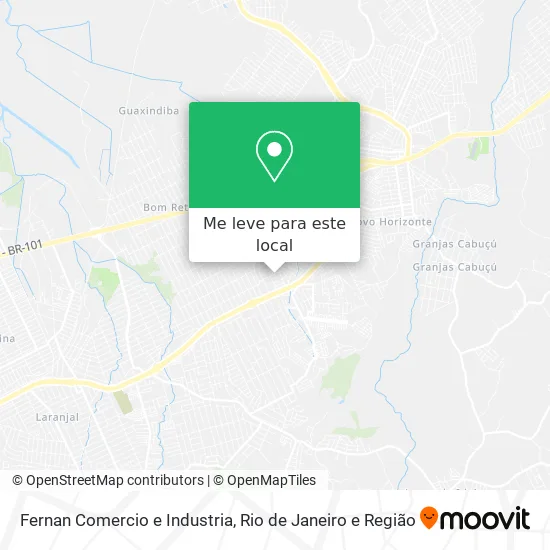 Fernan Comercio e Industria mapa