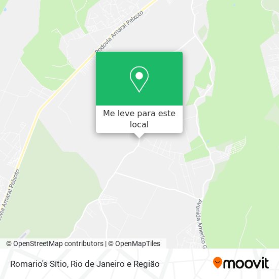 Romario's Sítio mapa