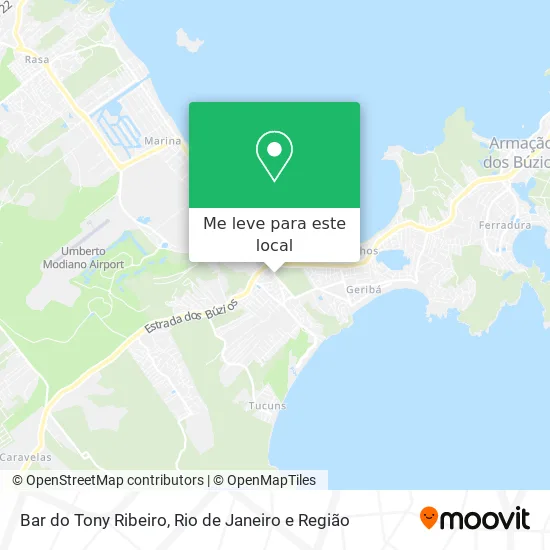 Bar do Tony Ribeiro mapa