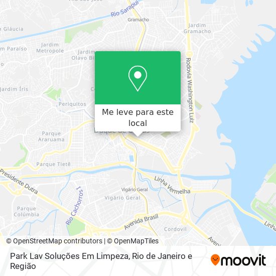 Park Lav Soluções Em Limpeza mapa