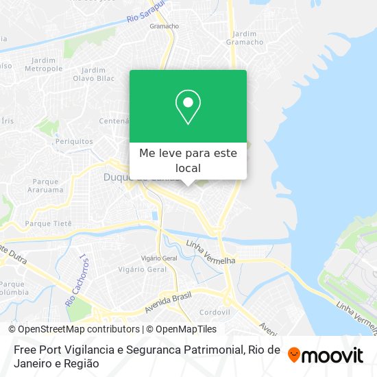 Free Port Vigilancia e Seguranca Patrimonial mapa