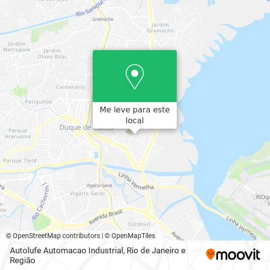 Autolufe Automacao Industrial mapa
