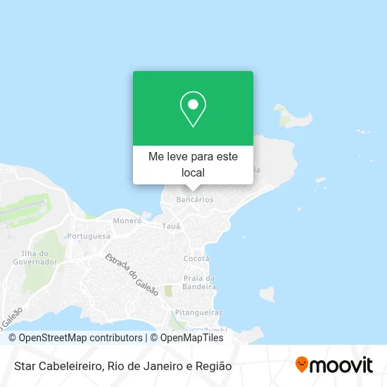 Star Cabeleireiro mapa