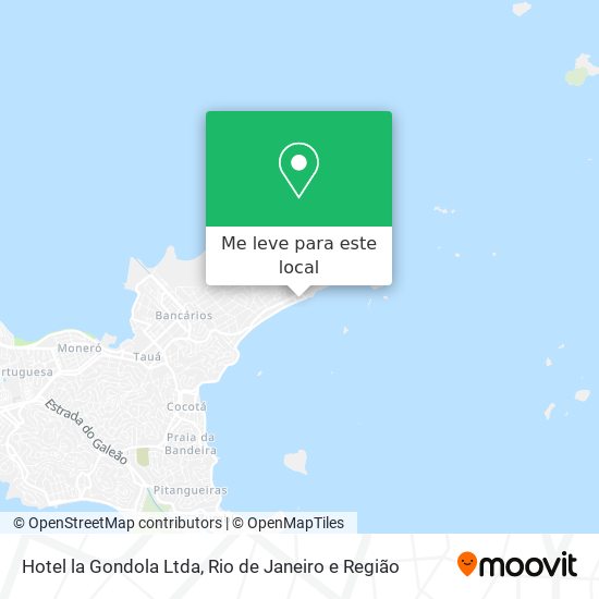 Hotel la Gondola Ltda mapa