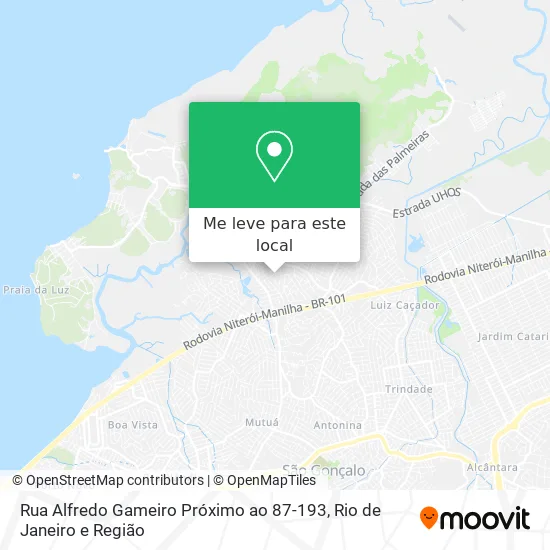 Rua Alfredo Gameiro Próximo ao 87-193 mapa