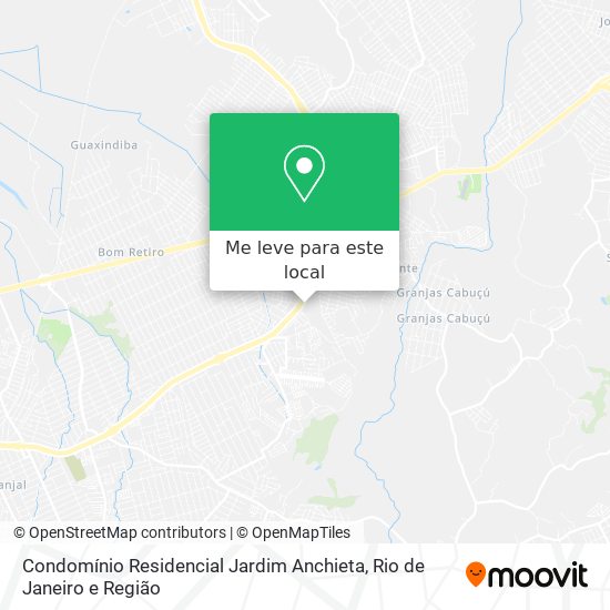 Condomínio Residencial Jardim Anchieta mapa