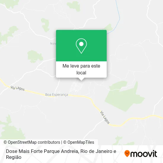 Dose Mais Forte Parque Andreia mapa