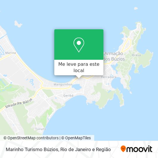 Marinho Turismo Búzios mapa