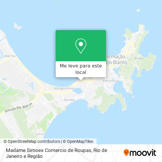 Madame Simoes Comercio de Roupas mapa