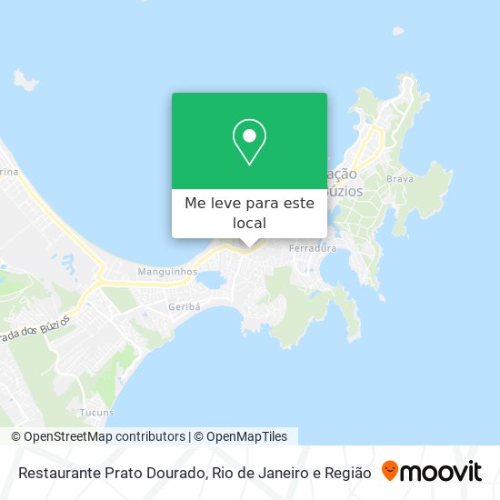 Restaurante Prato Dourado mapa