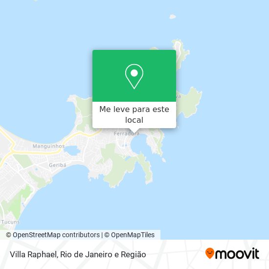 Villa Raphael mapa