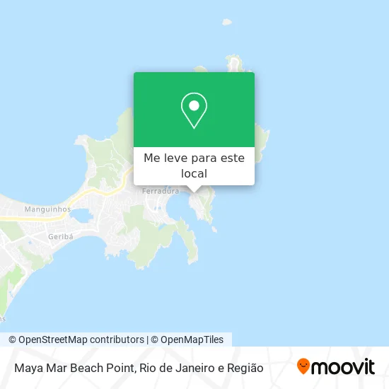 Maya Mar Beach Point mapa