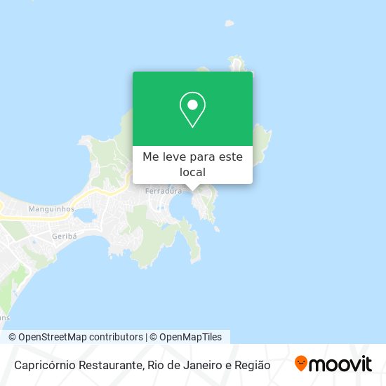 Capricórnio Restaurante mapa
