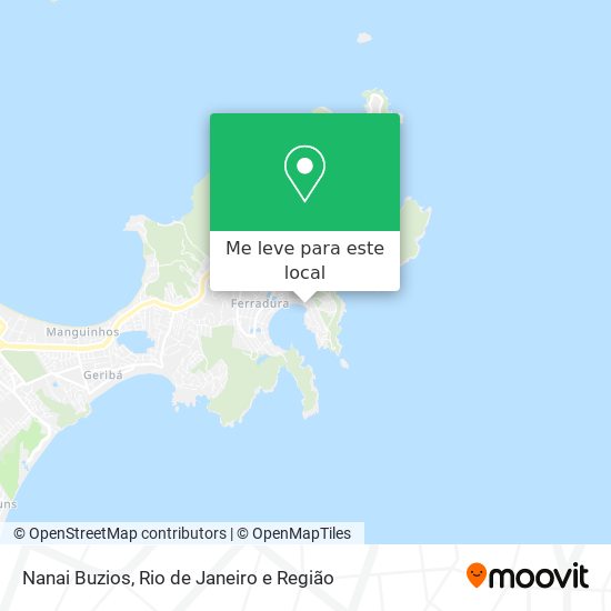 Nanai Buzios mapa