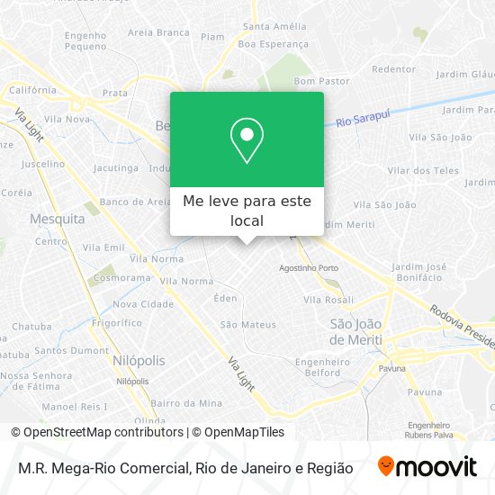 M.R. Mega-Rio Comercial mapa