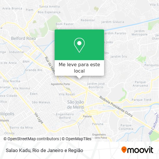 Salao Kadu mapa