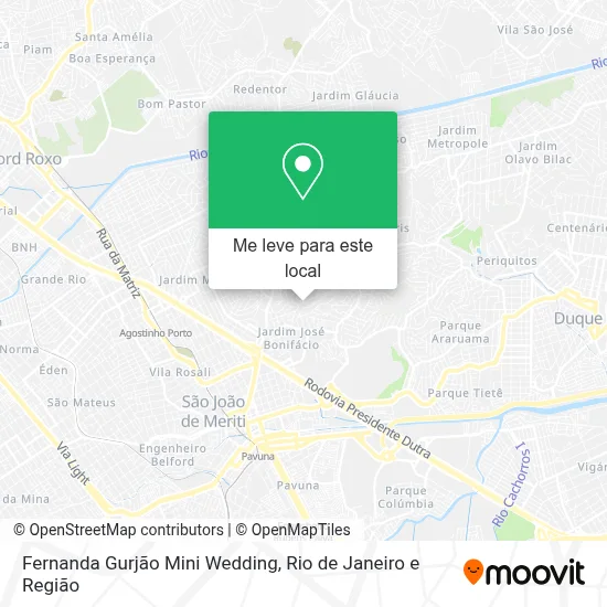 Fernanda Gurjão Mini Wedding mapa