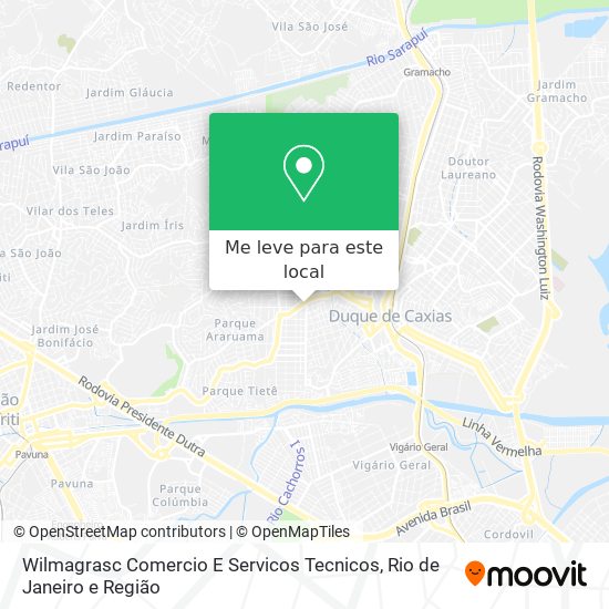 Wilmagrasc Comercio E Servicos Tecnicos mapa
