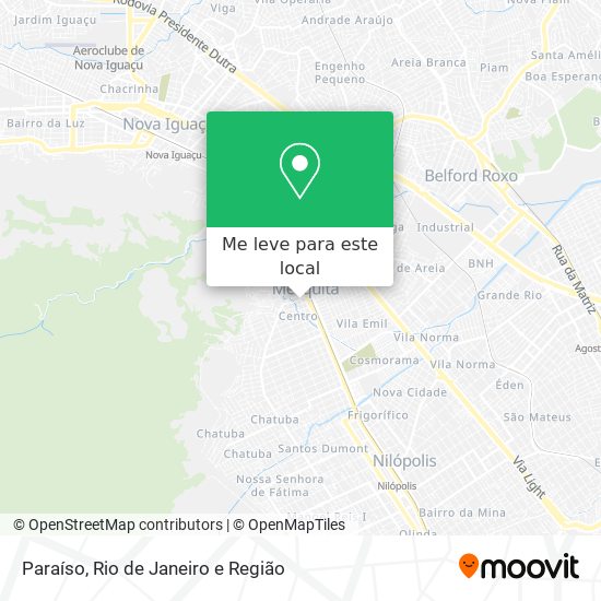 Paraíso mapa