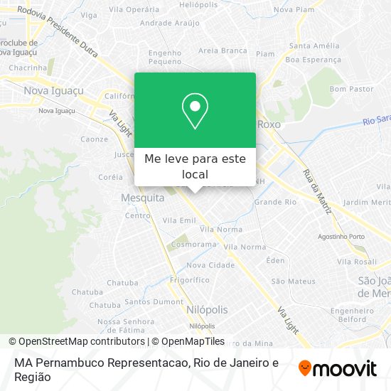 MA Pernambuco Representacao mapa