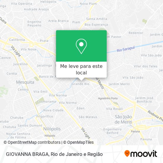 GIOVANNA BRAGA mapa