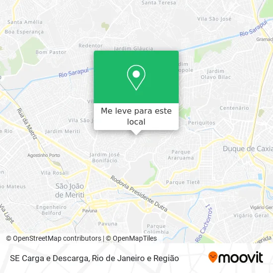 SE Carga e Descarga mapa