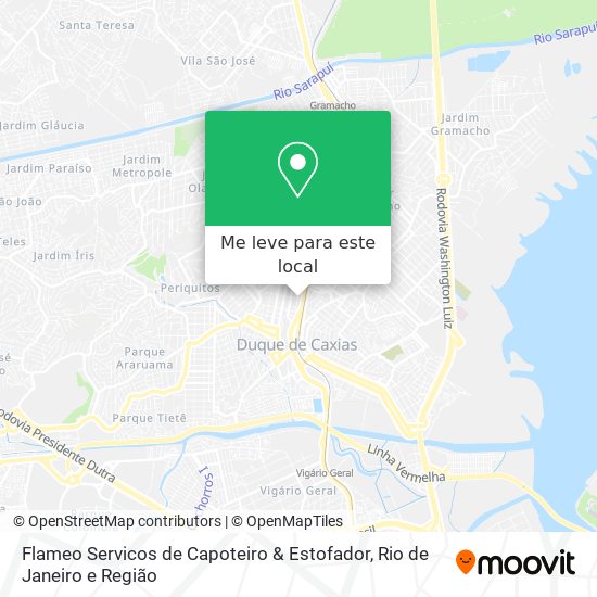 Flameo Servicos de Capoteiro & Estofador mapa