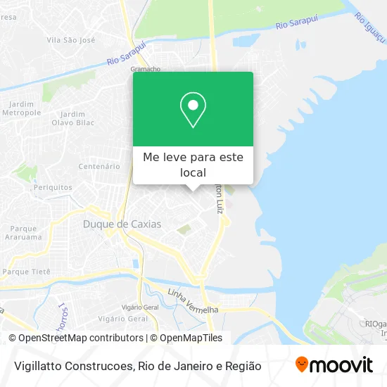 Vigillatto Construcoes mapa