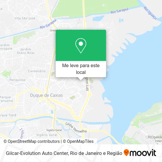 Gilcar-Evolution Auto Center mapa