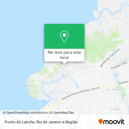 Ponto do Lanche mapa