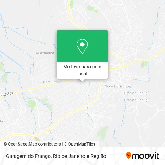Garagem do Frango mapa