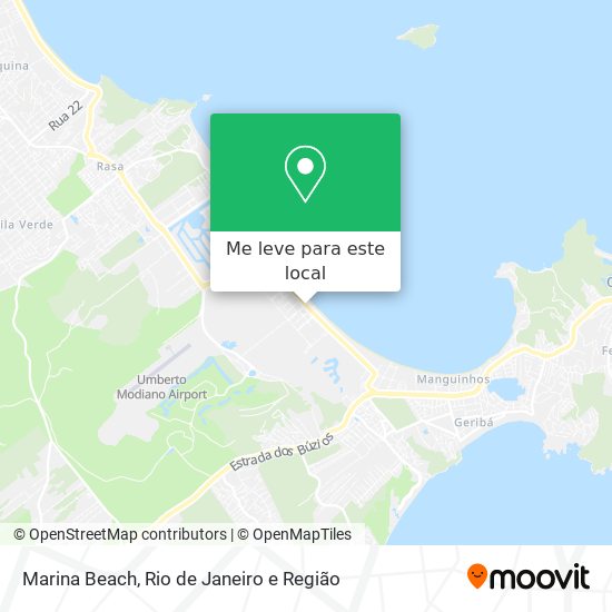 Marina Beach mapa
