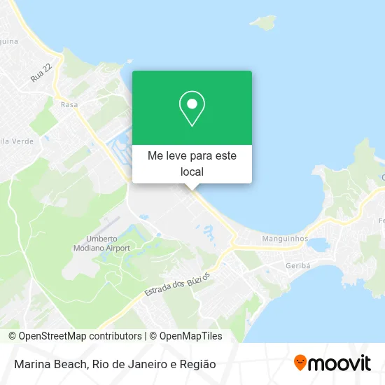 Marina Beach mapa