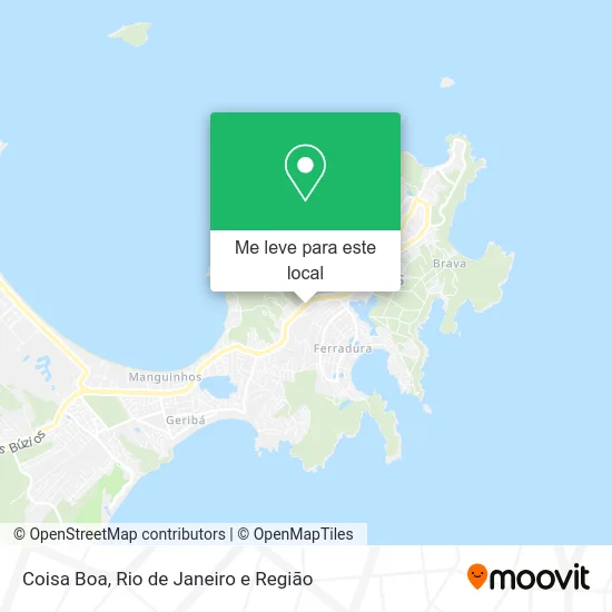 Coisa Boa mapa