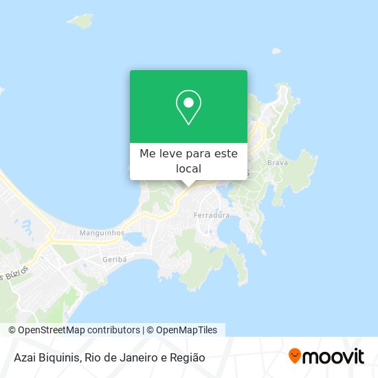 Azai Biquinis mapa