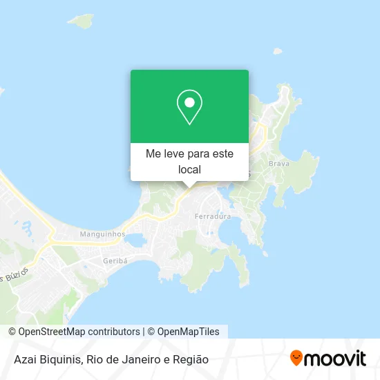 Azai Biquinis mapa